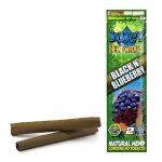 Juicy (Juicy Jays) Hemp Wraps - Black & Blueberry 2/pack
