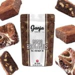 Ganja White Chocolate Chip Brownie – 1 x 400mg THC