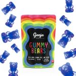 Ganja Bears Blue Raspberry – 10 x 15mg THC