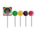 Ganja Magic Pops-Strawberry Cough (Sativa) – 25mg