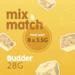 Mix and Match Budder – 28g (Pick any 8×3.5g)