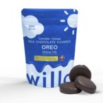 Willow-500mg THC Milk Chocolate Covered Oreo Cookies- (Day)