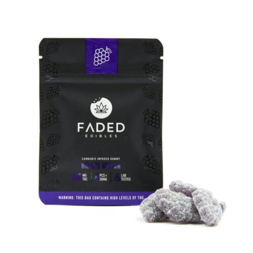 Faded Cannabis Co – Grape Crush 180mg