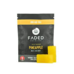 Faded Cannabis Co – Pineapple Jelly Blocks 360mg