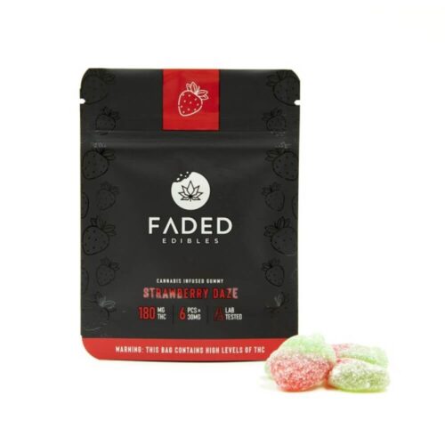 Faded Cannabis Co – Strawberry Daze 180mg