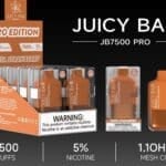 Juicy Bar 7500 Puff Pro Nicotine Disposable Vapes 5%(17 ml)