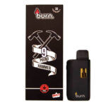 Burn Disposable Vapes – 9 Pound Hammer (Indica) (3 Gram)