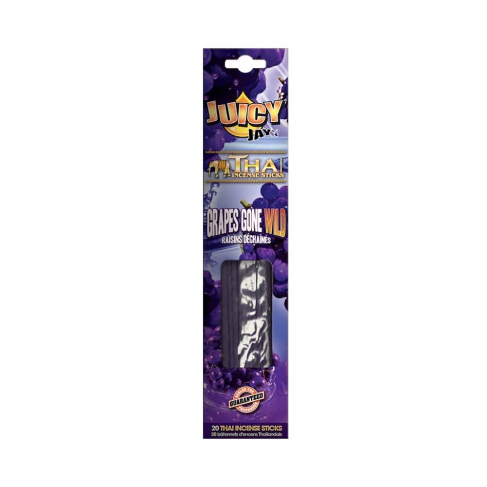 Photographie source: Juicy Jay’s Thai Incense Sticks – Grapes Gone Wild