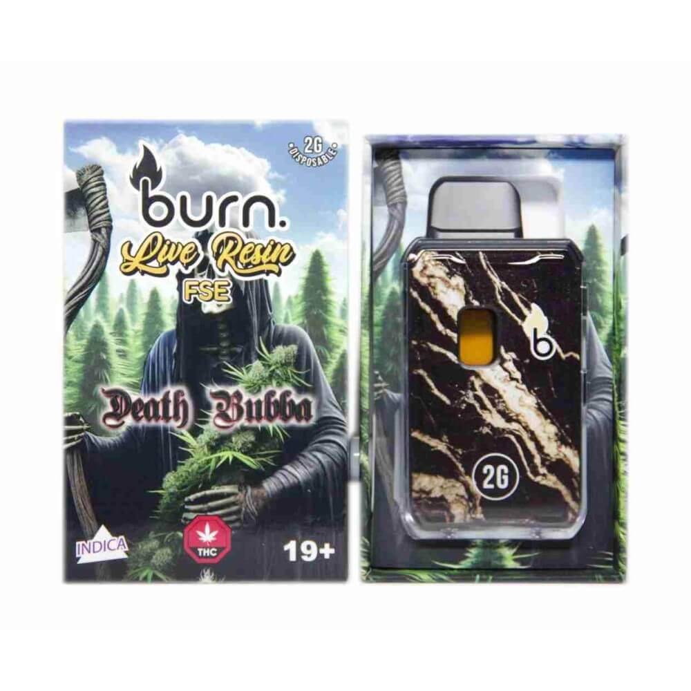 Photographie source: Burn Live Resin FSE Disposable