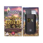 3 Gram Burn Disposable Vapes – Acapulco Gold (Sativa) (3 Gram)