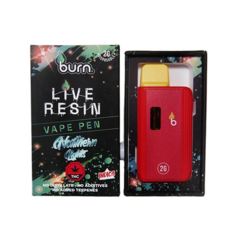 Photographie source: Burn Live Resin Disposable