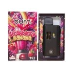 3 Gram Burn Disposable Vapes – Strawberry Banana (Sativa) (3 Gram)