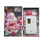 3 Gram Burn Disposable Vapes – Santa’s Cookies (Hybrid) (3 Gram)
