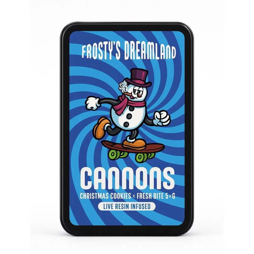 Cannons – Frosty’s Dreamland Live Resin Blunts (5-Pack) Cannons – Frosty’s Dreamland Live Resin Blunts (5-Pack) - Image 1