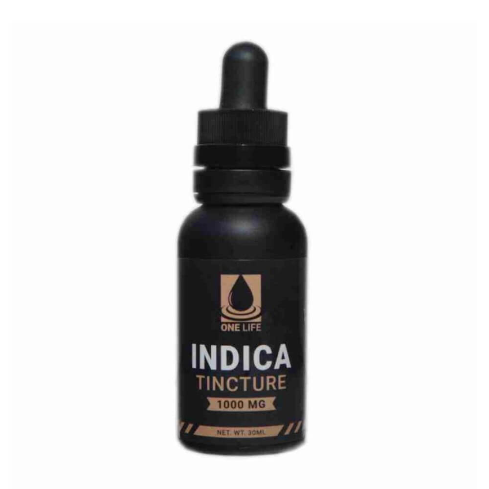 One Life Tincture – 1000mg THC Indica One Life Tincture – 1000mg THC Indica - Image 1