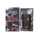 3 Gram Burn Disposable Vapes – Blackberry Moonrocks (Hybrid) (3 Gram)