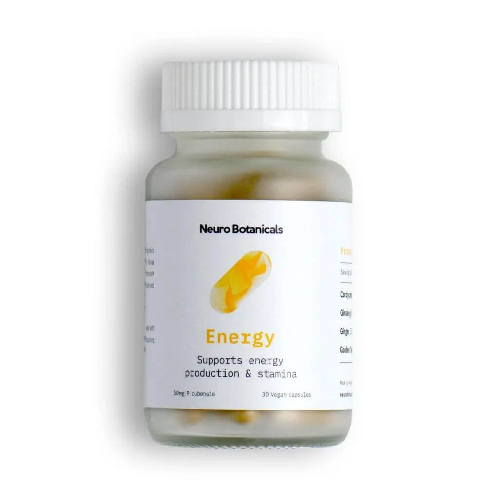 NEURO BOTANICALS ENERGY 30 CAPSULES Neuro Botanicals Energy 30 Capsules - Image 1