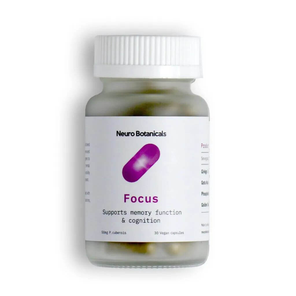 NEURO BOTANICALS FOCUS 30 CAPSULES Neuro Botanicals Focus 30 Capsules - Image 1