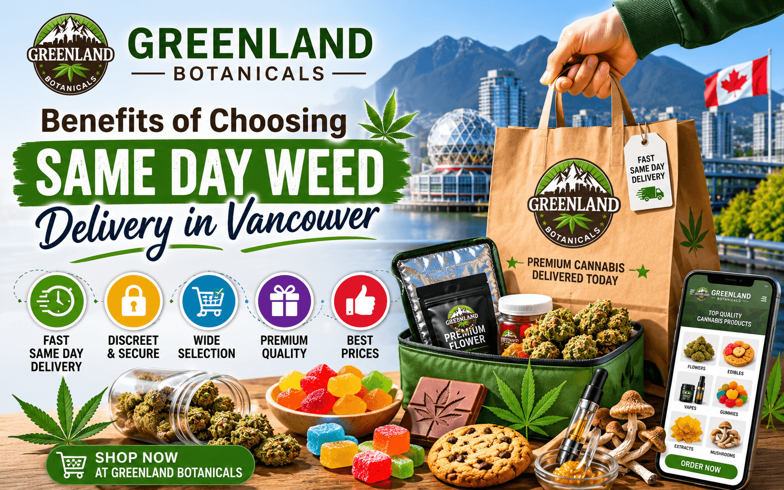 Benefits of Choosing Same Day Weed Delivery in Vancouver